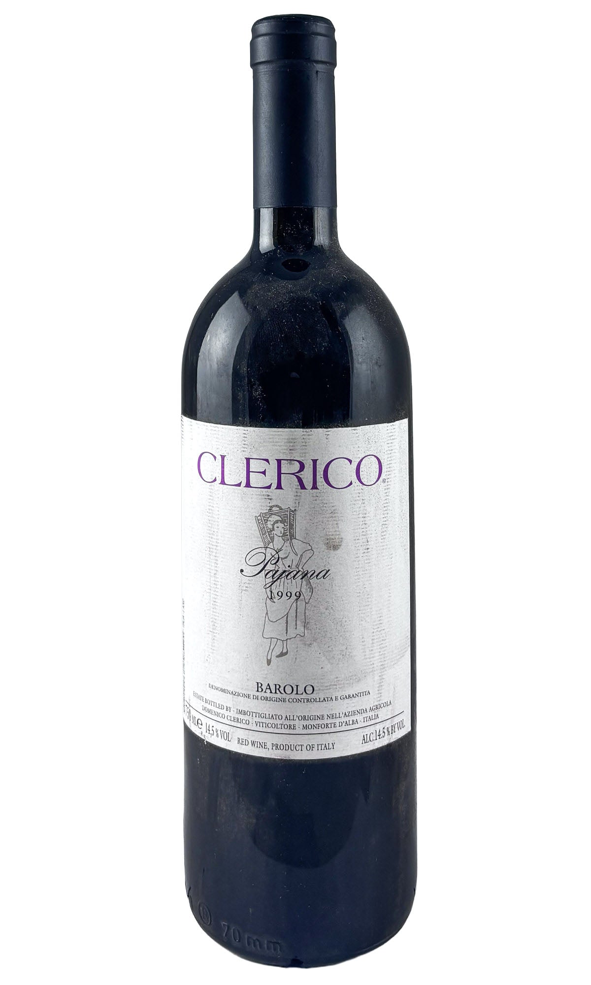 Bottle of Domenico Clerico, Barolo Pajana, 1999 - Red Wine - Flatiron Wines & Spirits - New York