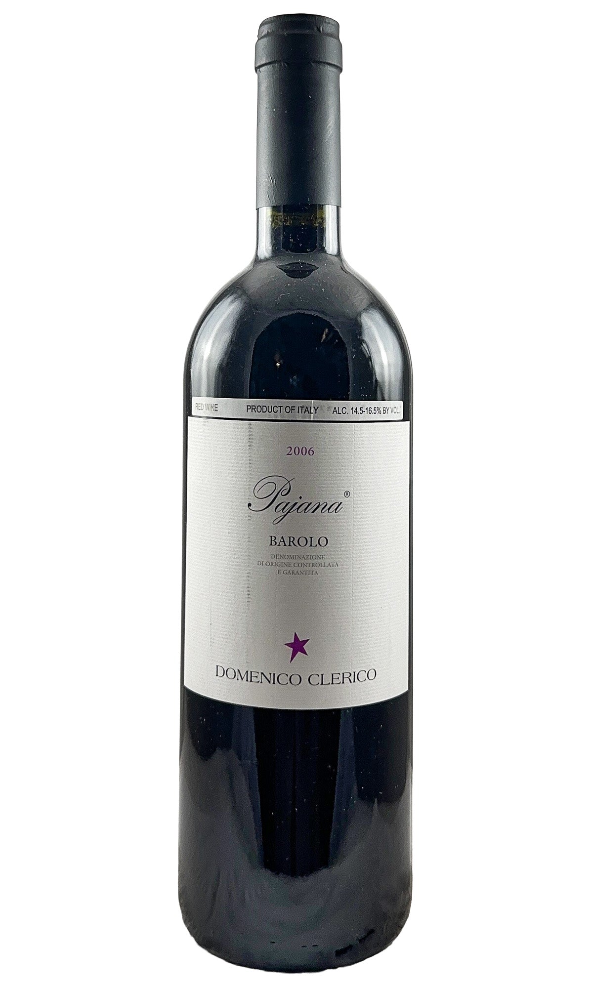 Bottle of Domenico Clerico, Barolo Pajana, 2006 - Red Wine - Flatiron Wines & Spirits - New York