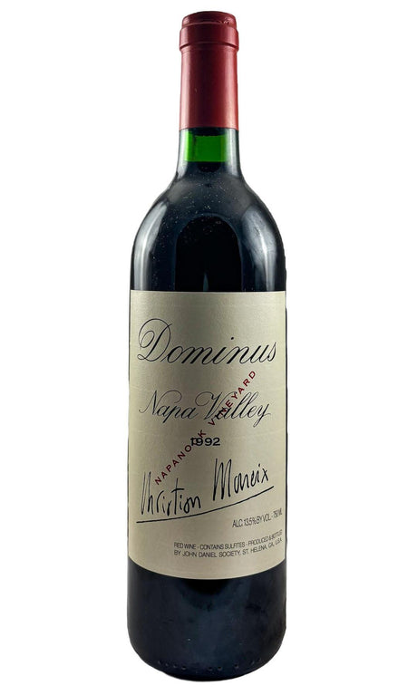 Bottle of Dominus, Napa Valley Red Wine, 1992 - Red Wine - Flatiron Wines & Spirits - New York