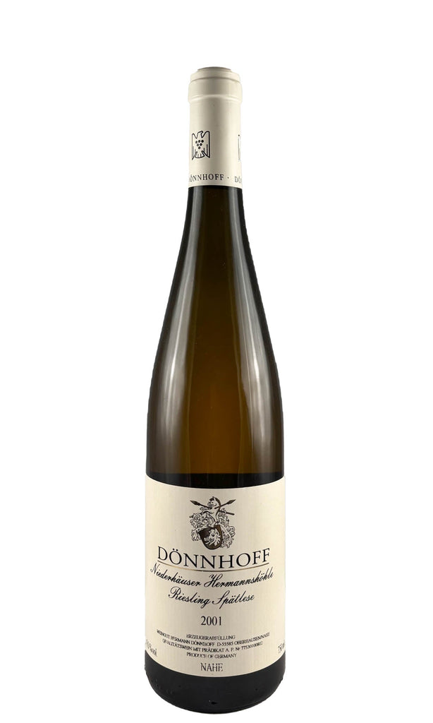 Bottle of Donnhoff Niederhauser Hermansholle, Riesling Spatlese, 2001 - White Wine - Flatiron Wines & Spirits - New York