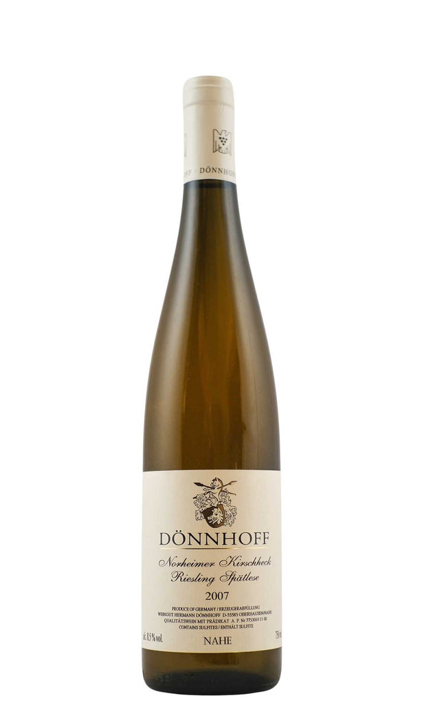 Bottle of Donnhoff, Norheimer Kirschheck Riesling Spatlese, 2007 - White Wine - Flatiron Wines & Spirits - New York