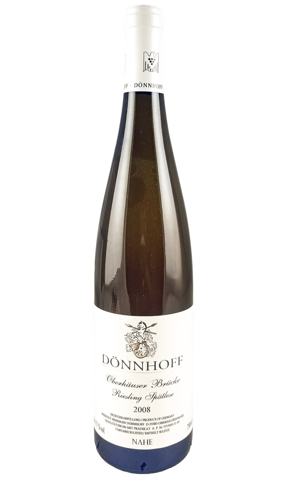 Bottle of Donnhoff, Oberhauser Bruecke Riesling Spätlese, 2008 - White Wine - Flatiron Wines & Spirits - New York