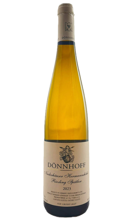 Bottle of Donnhoff, Riesling Niederhauser Hermannshohle Spatlese, 2023 - White Wine - Flatiron Wines & Spirits - New York