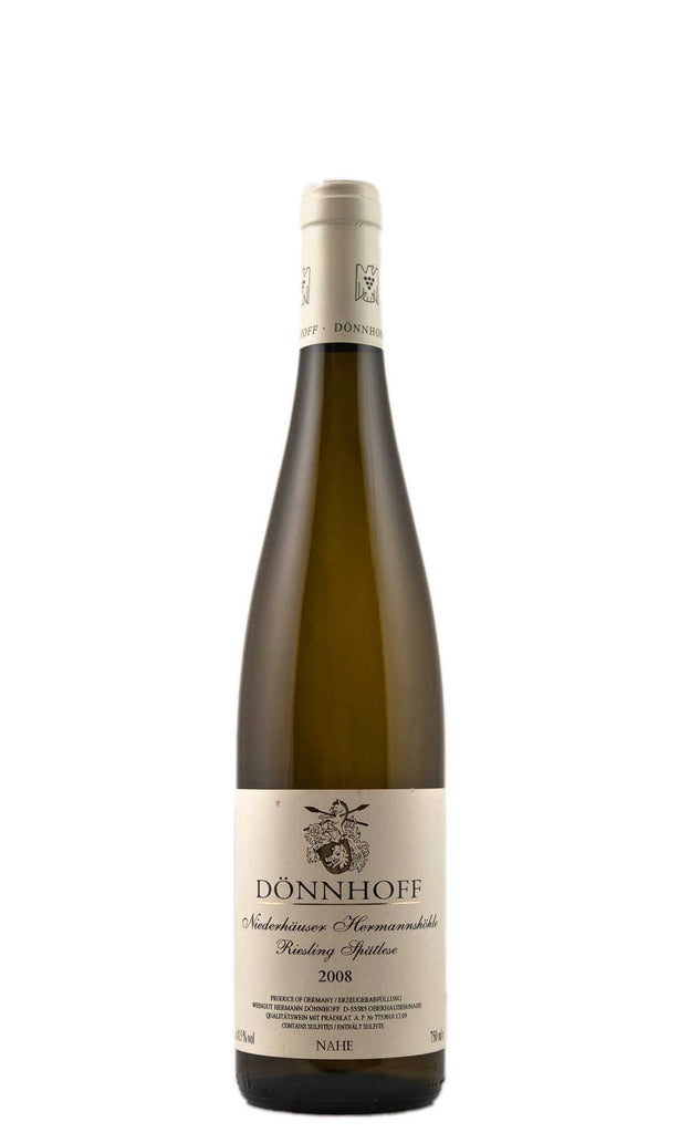 Bottle of Donnhoff, Riesling Spatlese Niederhauser Hermannshohle Grosse Lage, 2008 - White Wine - Flatiron Wines & Spirits - New York