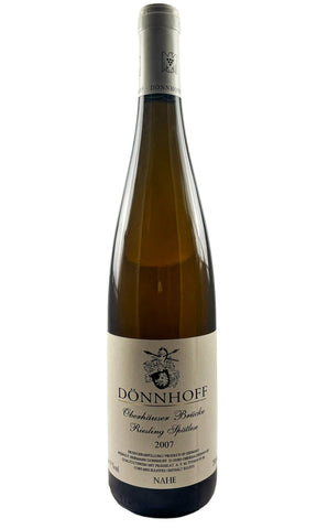 Bottle of Donnhoff, Riesling Spatlese Oberhauser Brucke, 2007 - White Wine - Flatiron Wines & Spirits - New York