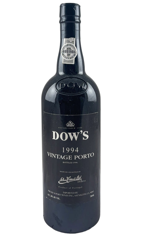 Bottle of Dow's, Vintage Port, 1994 - Fortified Wine - Flatiron Wines & Spirits - New York