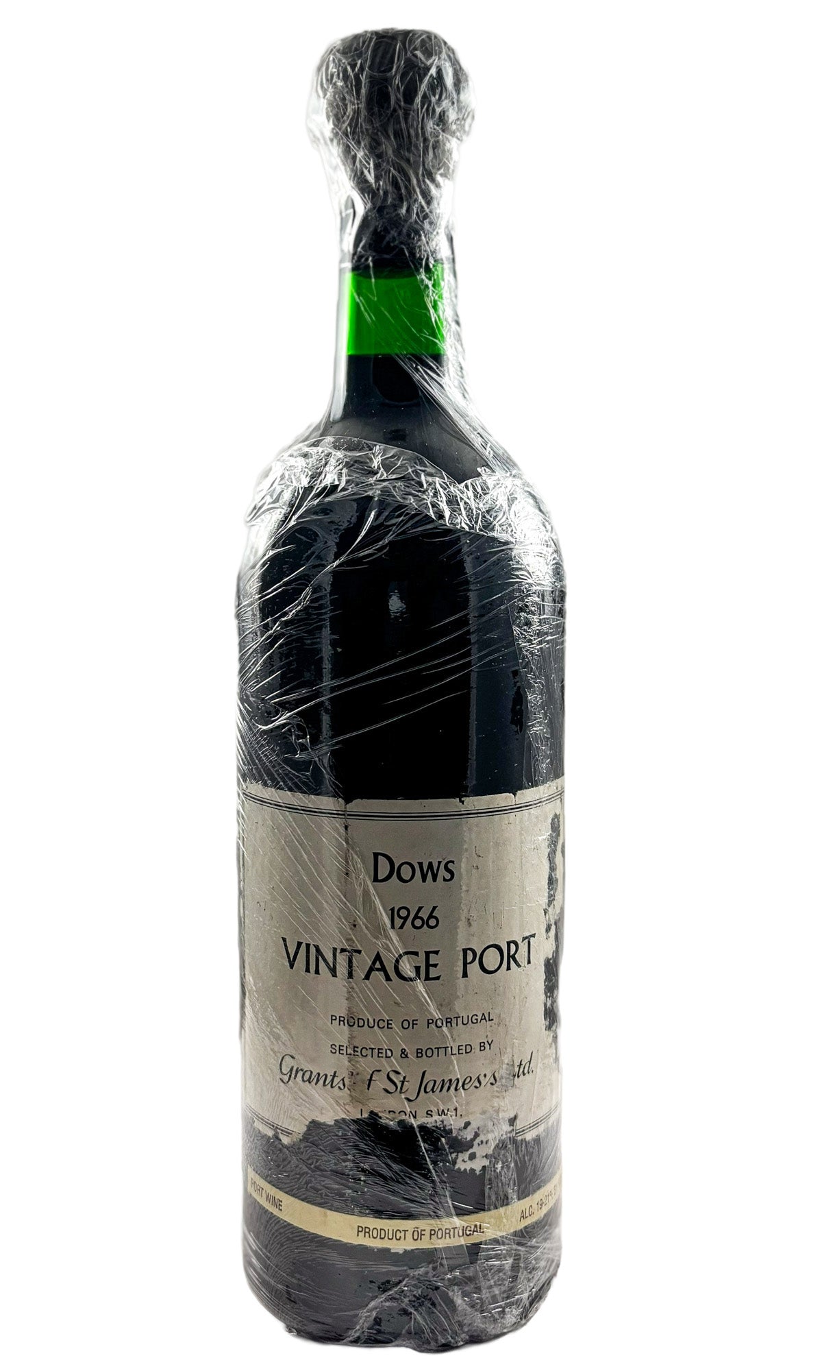 Bottle of Dow's, Vintage Port, 1966 - Fortified Wine - Flatiron Wines & Spirits - New York