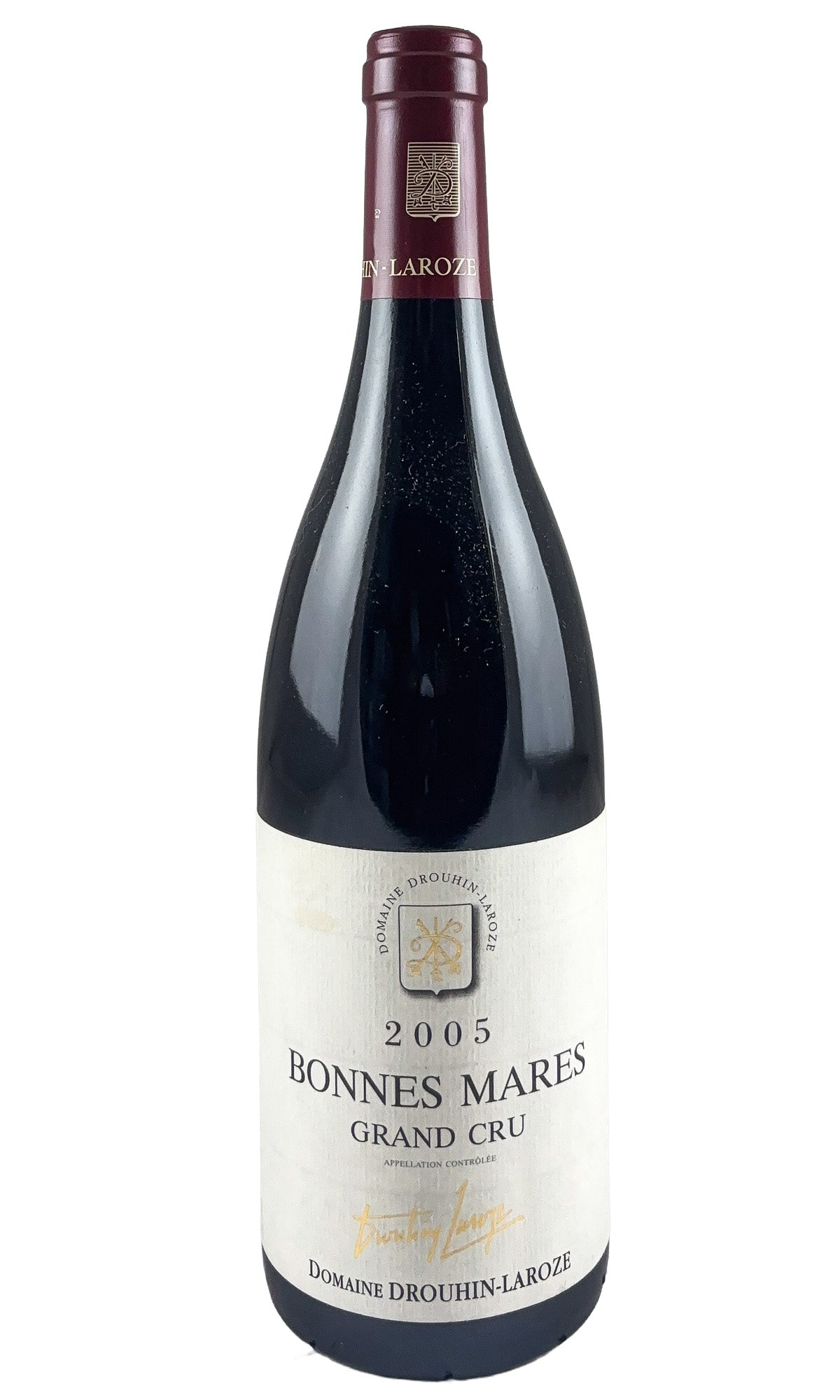 Bottle of Drouhin-Laroze, Bonnes-Mares Grand Cru, 2005 - Red Wine - Flatiron Wines & Spirits - New York