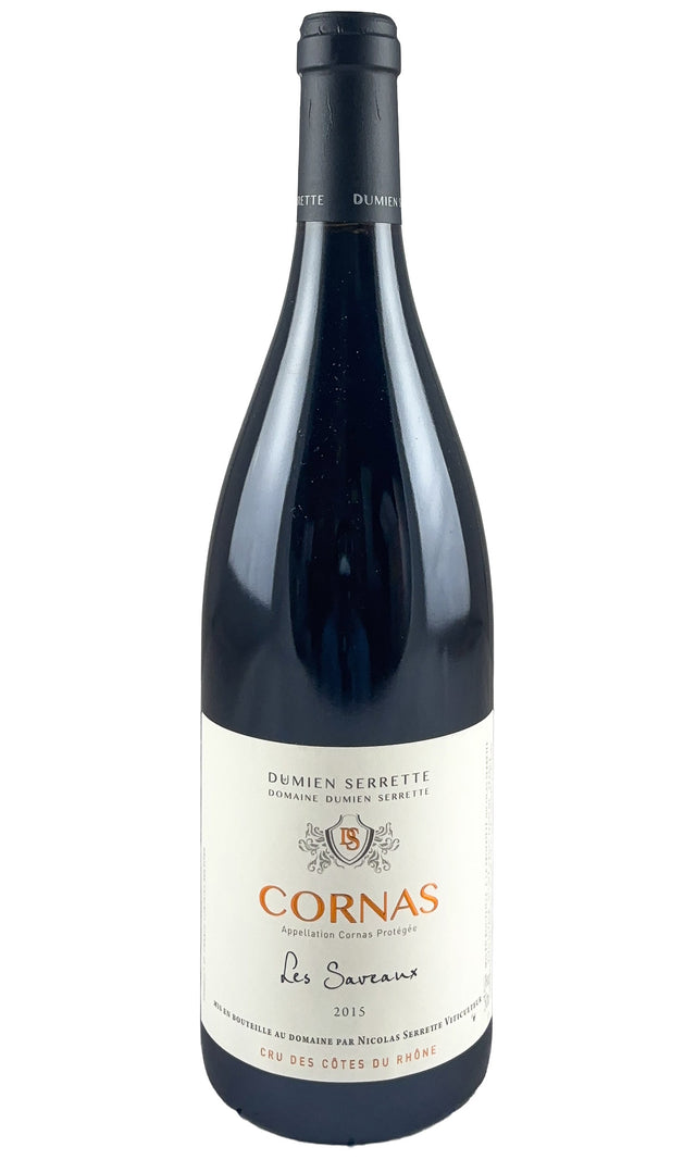 Bottle of Dumien-Serrette, Cornas Saveaux, 2015 - Red Wine - Flatiron Wines & Spirits - New York