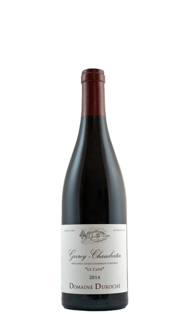 Bottle of Duroche, Gevrey-Chambertin Le Clos, 2014 - Red Wine - Flatiron Wines & Spirits - New York