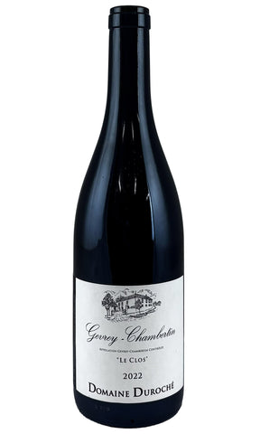 Bottle of Duroche, Gevrey-Chambertin “Le Clos”, 2022 - Red Wine - Flatiron Wines & Spirits - New York