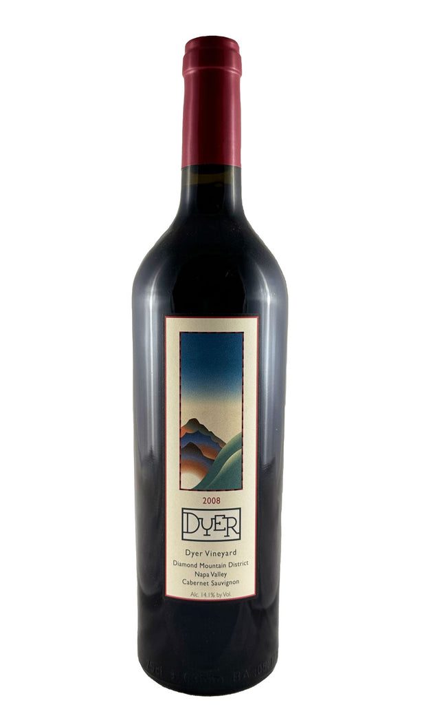 Bottle of Dyer, Cabernet Sauvignon Diamond Mountain District, 2008 - Red Wine - Flatiron Wines & Spirits - New York