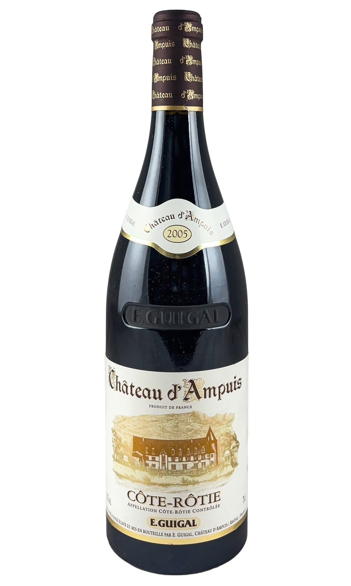 Bottle of E. Guigal, Cote-Rotie Chateau d'Ampuis, 2005 - Red Wine - Flatiron Wines & Spirits - New York