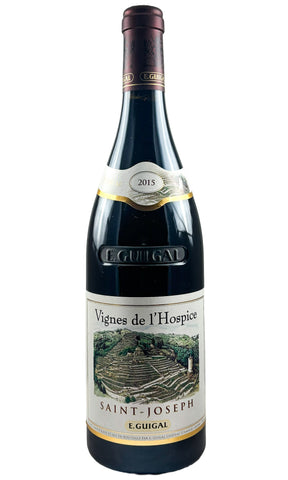 Bottle of E. Guigal, Saint-Joseph Vignes de l'Hospice, 2015 - Red Wine - Flatiron Wines & Spirits - New York