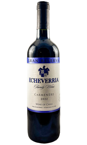 Bottle of Echeverria, Carmenere Gran Reserva, 2022 - Red Wine - Flatiron Wines & Spirits - New York