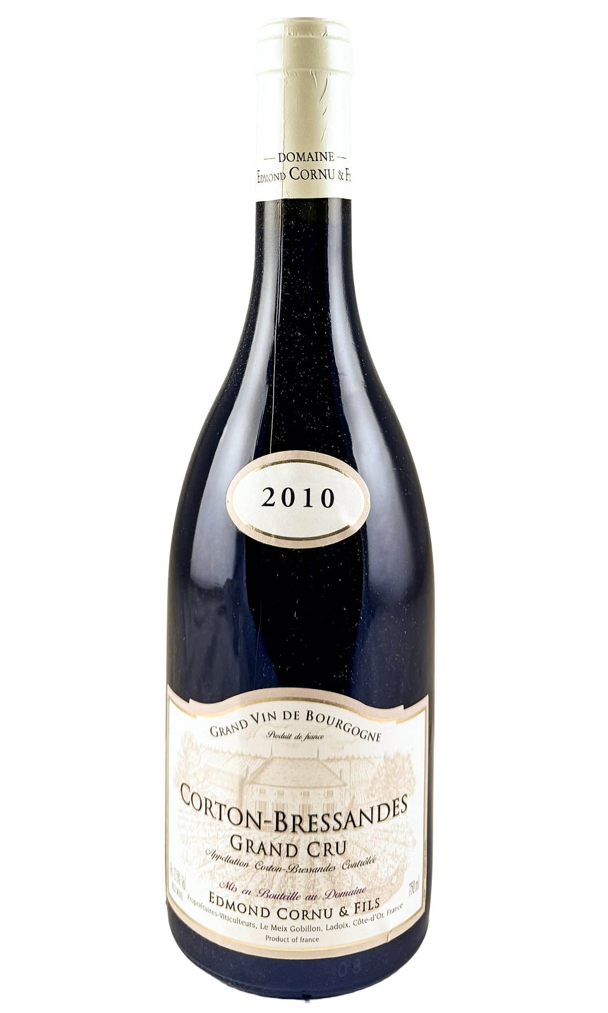 Bottle of Edmond Cornu, Corton-Bressandes Grand Cru, 2010 - Red Wine - Flatiron Wines & Spirits - New York