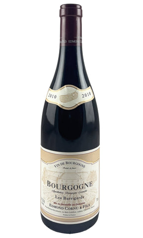 Bottle of Edmond Cornu & Fils, Bourgogne Rouge Les Barrigards, 2010 - Red Wine - Flatiron Wines & Spirits - New York