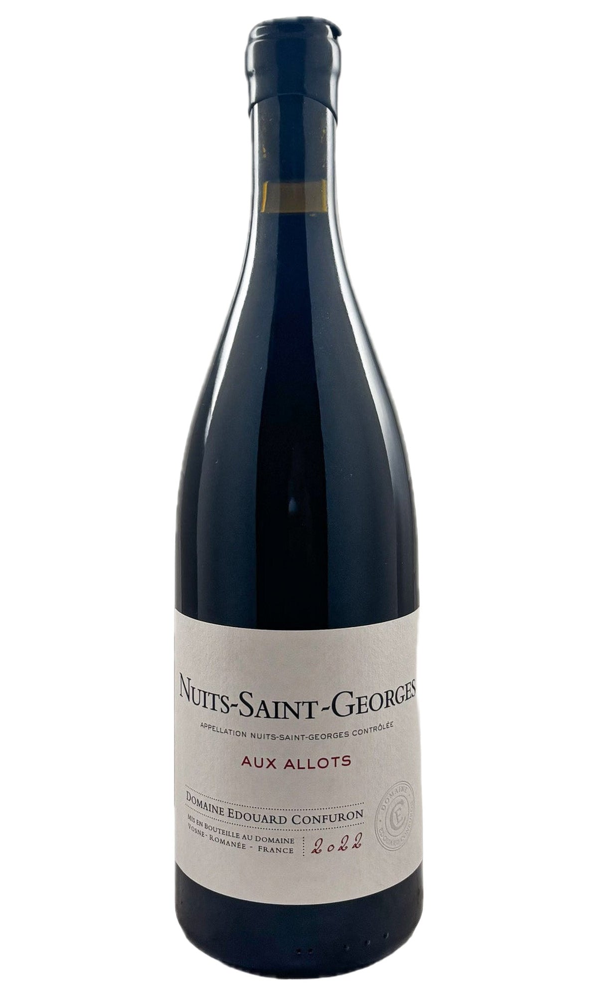 Bottle of Edouard Confuron, Nuits-Saint-Georges "Aux Allots", 2022 - Red Wine - Flatiron Wines & Spirits - New York