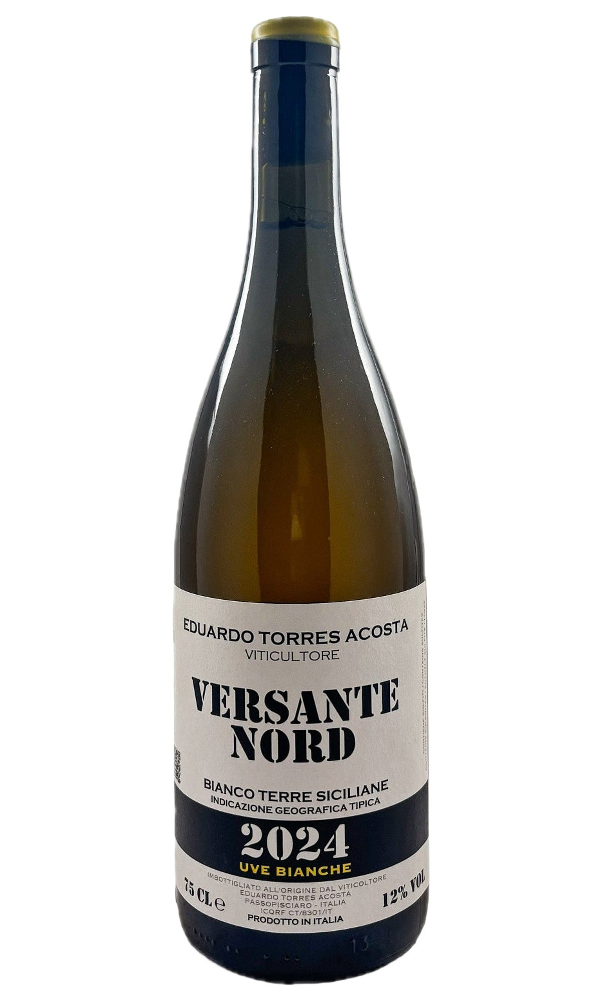 Bottle of Eduardo Torres Acosta, Terre Siciliane Bianco "Versante Nord", 2024 - White Wine - Flatiron Wines & Spirits - New York
