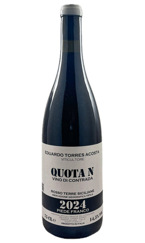 Bottle of Eduardo Torres Acosta, Terre Siciliane Rosso "Quota N", 2024 - Red Wine - Flatiron Wines & Spirits - New York