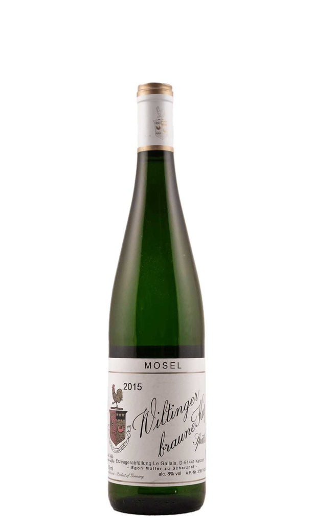 Bottle of Egon Muller, Le Gallais Wiltinger Braune Kupp Riesling Spatlese, 2015 - White Wine - Flatiron Wines & Spirits - New York