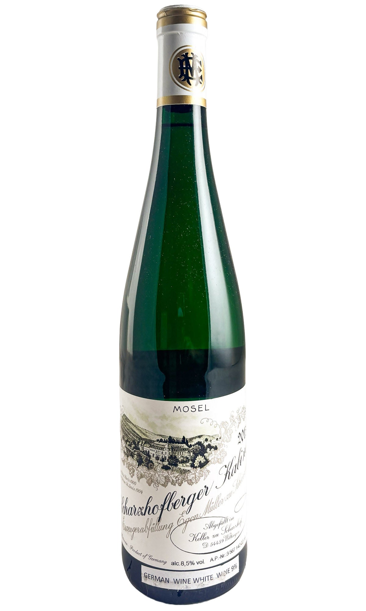 Bottle of Egon Muller, Scharzhofberger Riesling Kabinett, 2015 - White Wine - Flatiron Wines & Spirits - New York