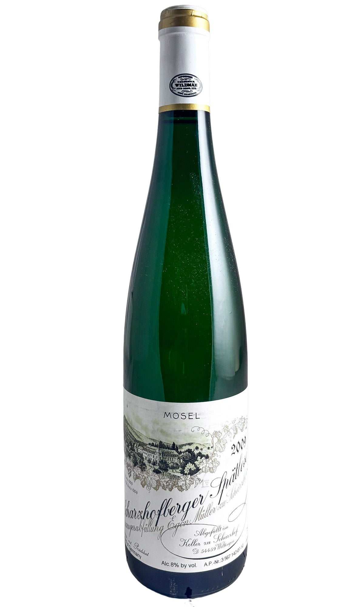 Bottle of Egon Muller, Scharzhofberger Riesling Spätlese, 2009 - White Wine - Flatiron Wines & Spirits - New York