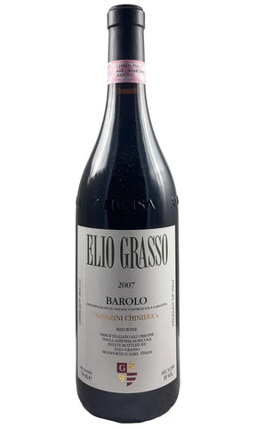 Bottle of Elio Grasso, Barolo Gavarini Chiniera, 2007 - Red Wine - Flatiron Wines & Spirits - New York