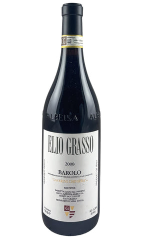 Bottle of Elio Grasso, Barolo Gavarini Chiniera, 2008 - Red Wine - Flatiron Wines & Spirits - New York