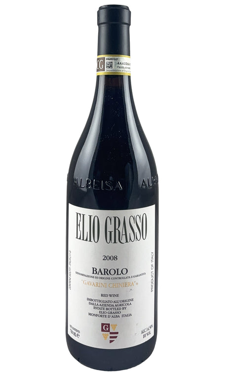 Bottle of Elio Grasso, Barolo Gavarini Chiniera, 2008 - Red Wine - Flatiron Wines & Spirits - New York