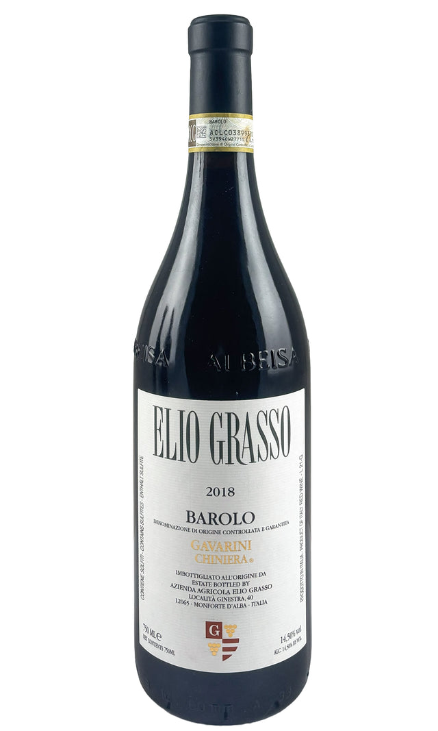 Bottle of Elio Grasso, Barolo Gavarini Vigna Chiniera, 2018 - Red Wine - Flatiron Wines & Spirits - New York