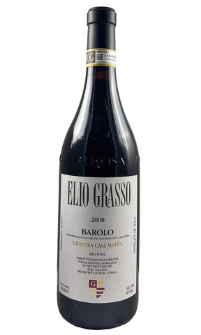 Bottle of Elio Grasso, Barolo Ginestra Casa Mate, 2008 - Red Wine - Flatiron Wines & Spirits - New York