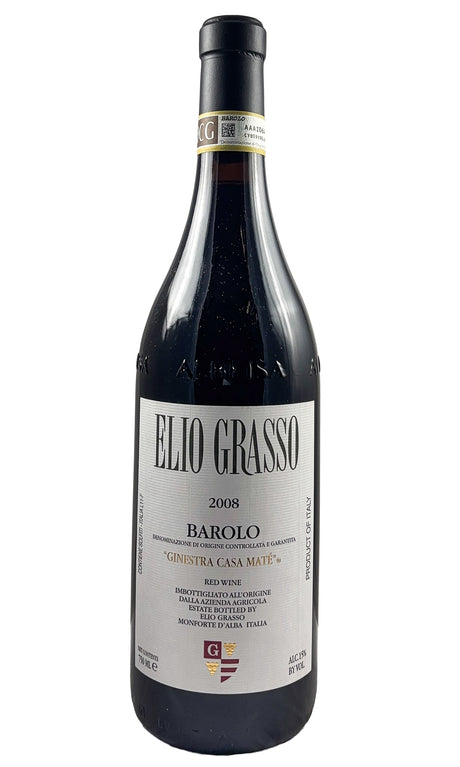 Bottle of Elio Grasso, Barolo Ginestra Casa Mate, 2008 - Red Wine - Flatiron Wines & Spirits - New York