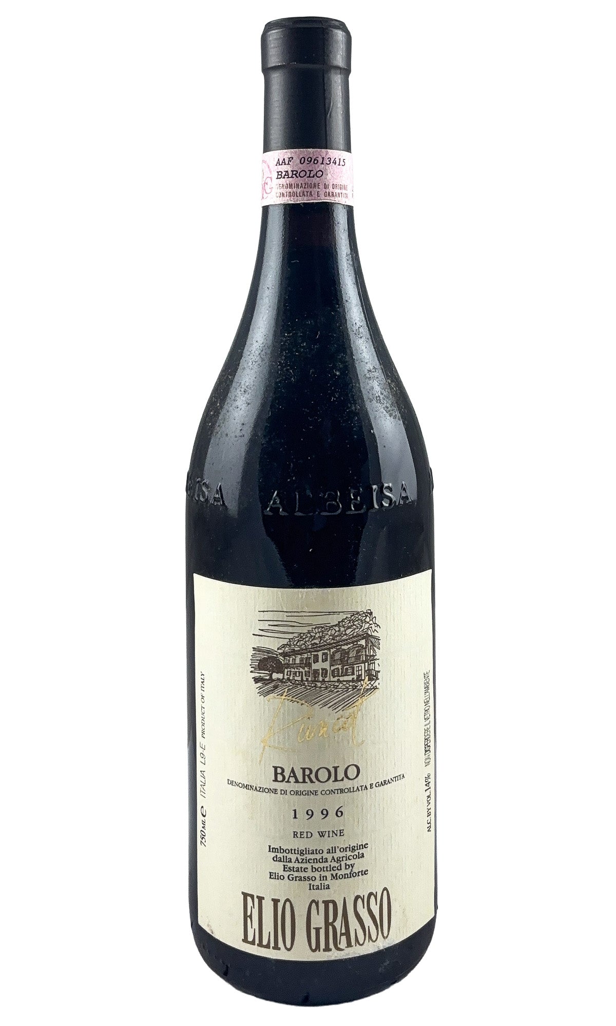 Bottle of Elio Grasso, Barolo Riserva Runcot, 1996 - Red Wine - Flatiron Wines & Spirits - New York