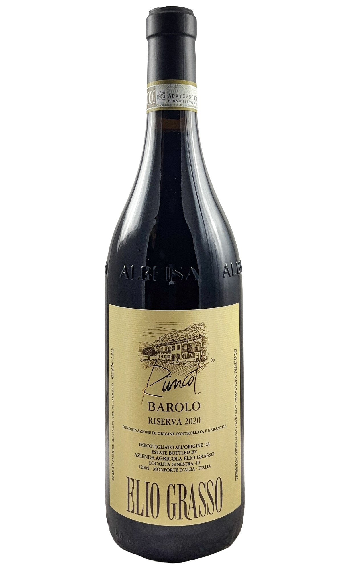 Bottle of Elio Grasso, Barolo Runcot Riserva, 2020 - Red Wine - Flatiron Wines & Spirits - New York