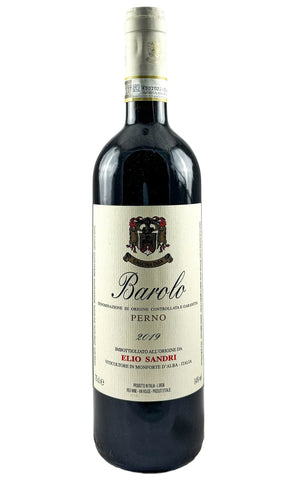 Bottle of Elio Sandri, Barolo Perno, 2019 - Red Wine - Flatiron Wines & Spirits - New York