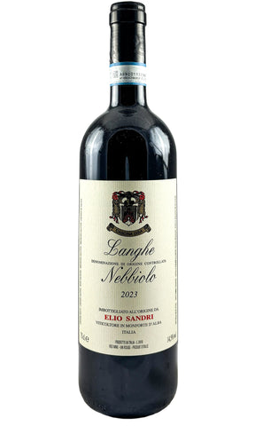 Bottle of Elio Sandri, Langhe Nebbiolo, 2023 - Red Wine - Flatiron Wines & Spirits - New York