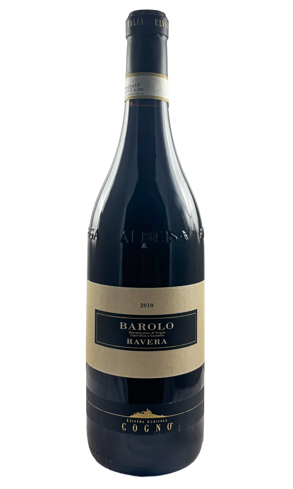 Bottle of Elvio Cogno, Barolo Ravera, 2010 - Red Wine - Flatiron Wines & Spirits - New York