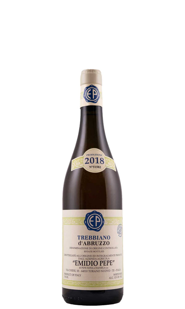 Bottle of Emidio Pepe, Trebbiano d'Abruzzo, 2018 - White Wine - Flatiron Wines & Spirits - New York
