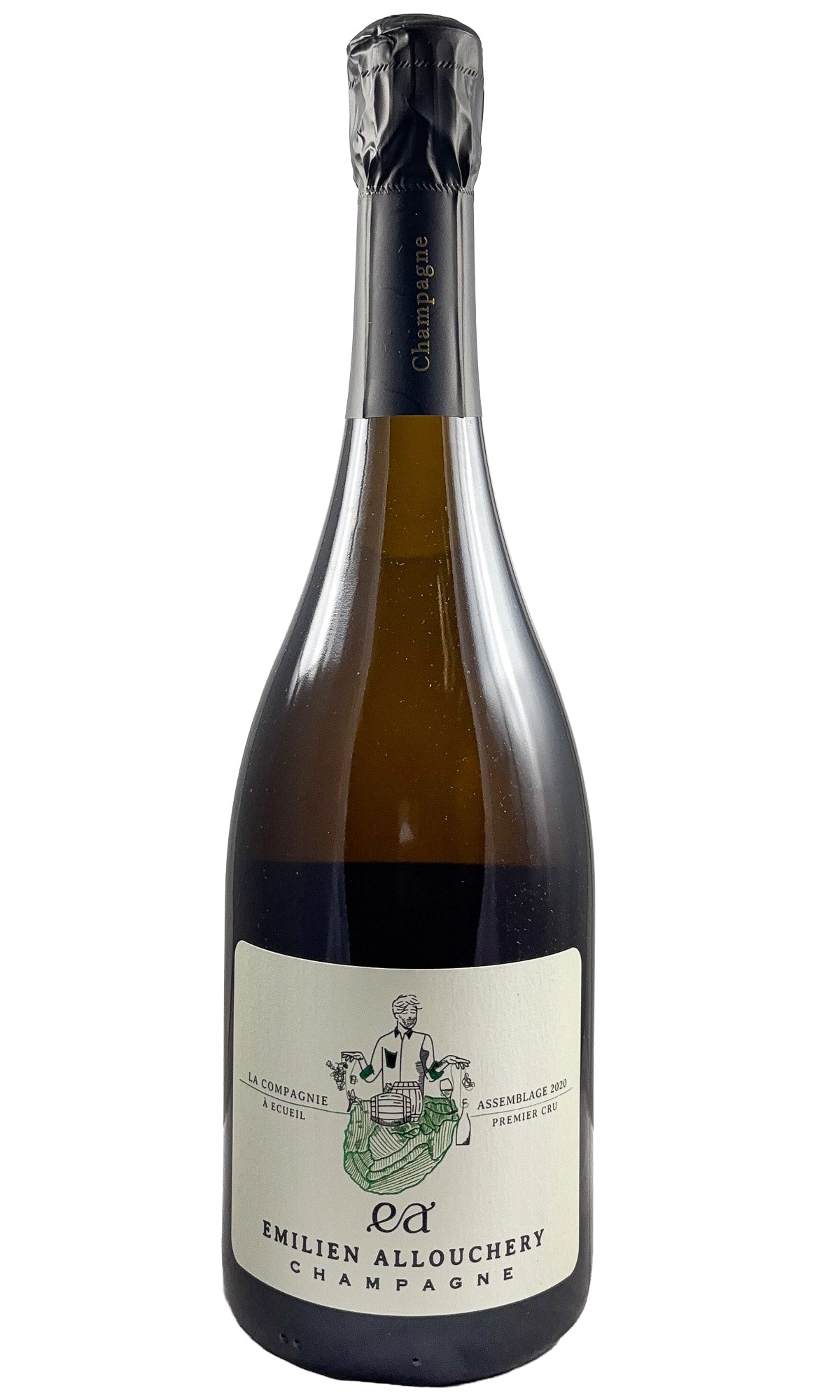 Bottle of Emilien Allouchery, Champagne 1er Cru 'La Compagnie', 2020 - Sparkling Wine - Flatiron Wines & Spirits - New York