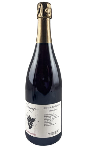 Bottle of Emmanuel Brochet, Champagne Extra Brut Rose d'assemblage, 2021 - Sparkling Wine - Flatiron Wines & Spirits - New York