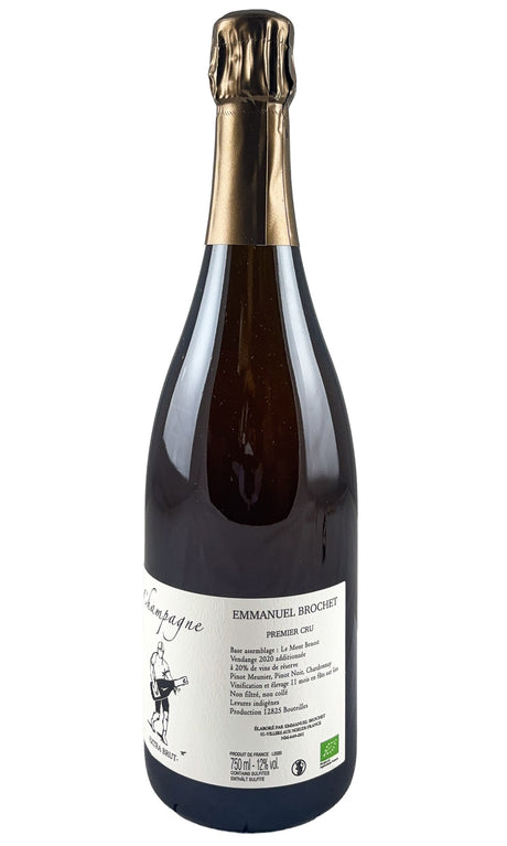 Bottle of Emmanuel Brochet, Champagne Le Mont Benoit, 2020 - Sparkling Wine - Flatiron Wines & Spirits - New York