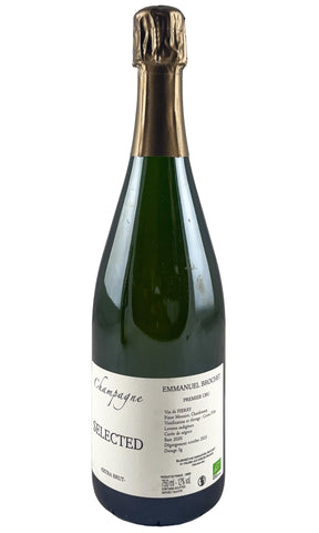 Bottle of Emmanuel Brochet, Champagne "Selected" Vin de Pierry 1er Cru Extra Brut [Base 2020, Disgorged October 2023], NV - Sparkling Wine - Flatiron Wines & Spirits - New York