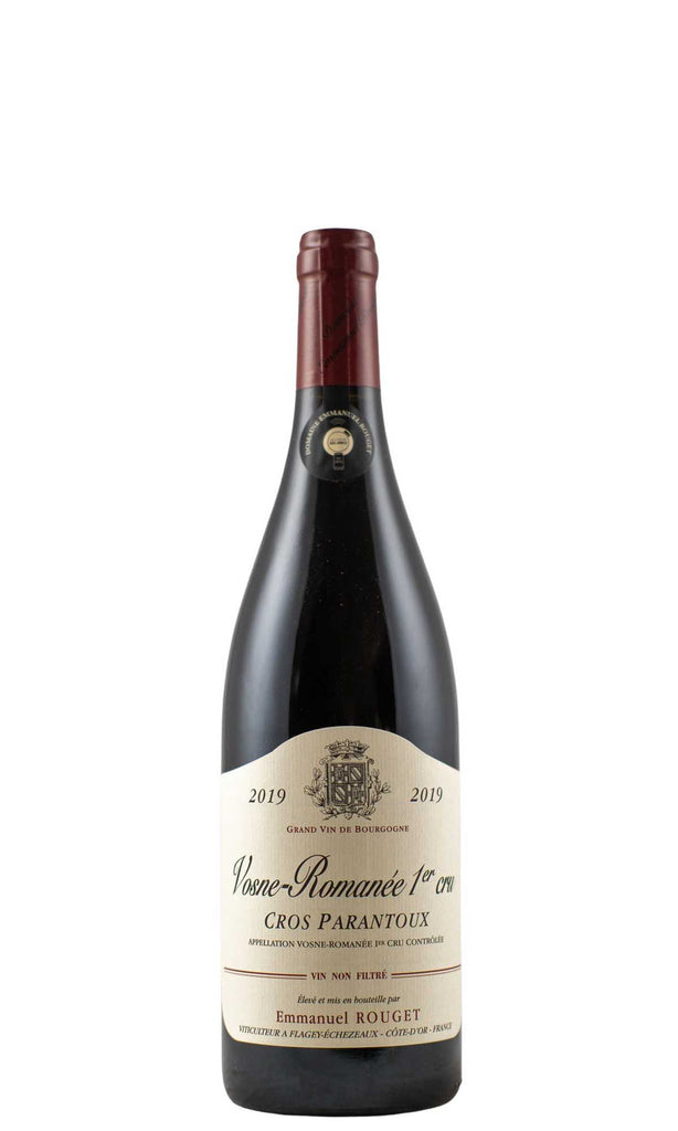 Bottle of Emmanuel Rouget, Vosne-Romanee Cros-Parantoux 1er Cru, 2019 - Red Wine - Flatiron Wines & Spirits - New York