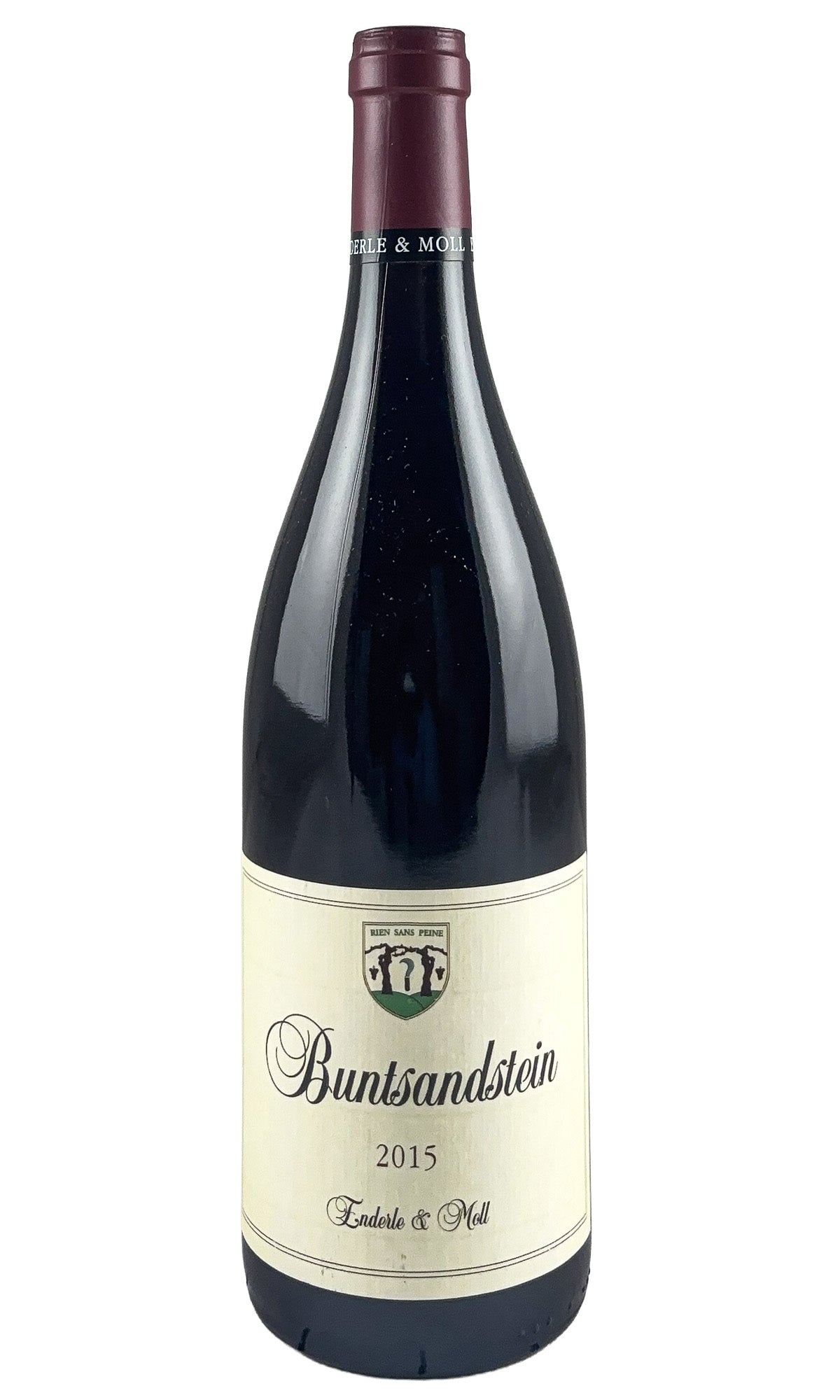 Bottle of Enderle & Moll, Pinot Noir Bundsandstein, 2015 - Red Wine - Flatiron Wines & Spirits - New York
