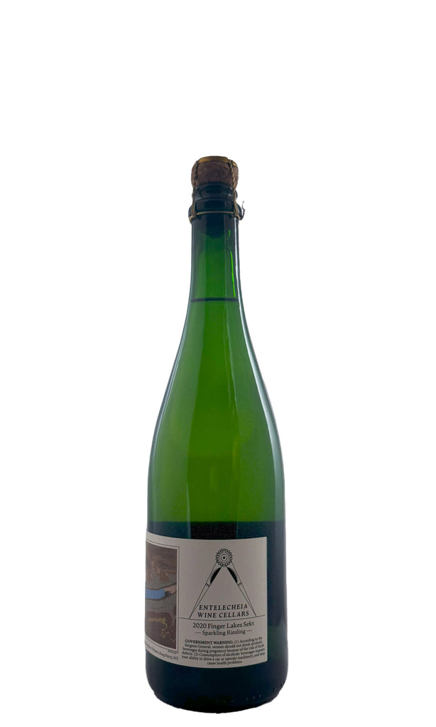 Bottle of Entelecheia, Riesling Sekt, 2020 - White Wine - Flatiron Wines & Spirits - New York