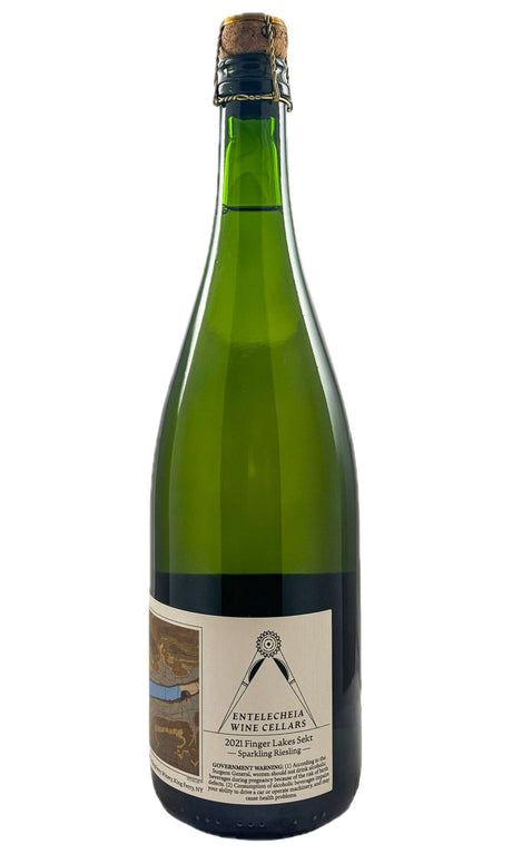 Bottle of Entelecheia, Riesling Sekt, 2021 - Sparkling Wine - Flatiron Wines & Spirits - New York
