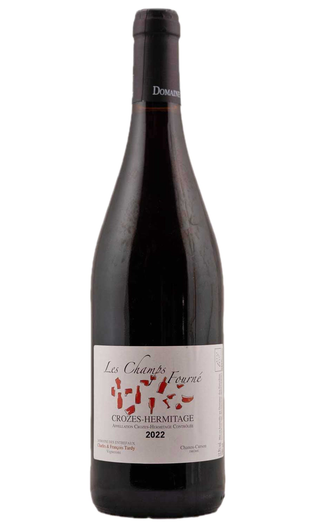 Bottle of Entrefaux, Crozes Hermitage Les Champs Fourne, 2022 - Red Wine - Flatiron Wines & Spirits - New York