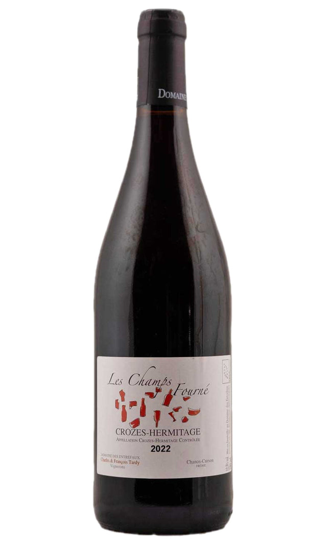 Bottle of Entrefaux, Crozes Hermitage Les Champs Fourne, 2022 - Red Wine - Flatiron Wines & Spirits - New York