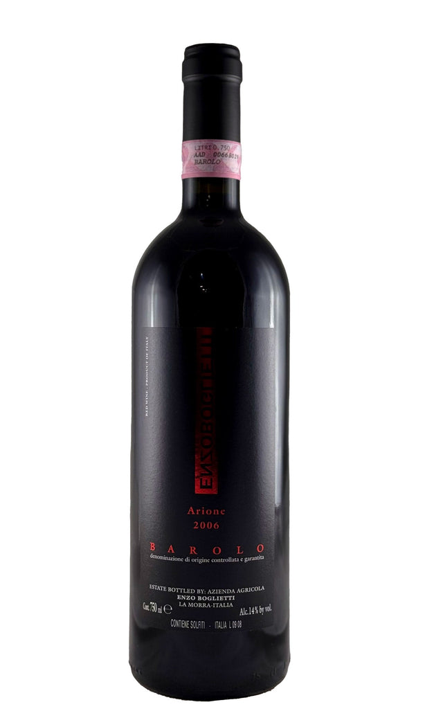 Bottle of Enzo Boglietti, Barolo Arione, 2006 - Red Wine - Flatiron Wines & Spirits - New York